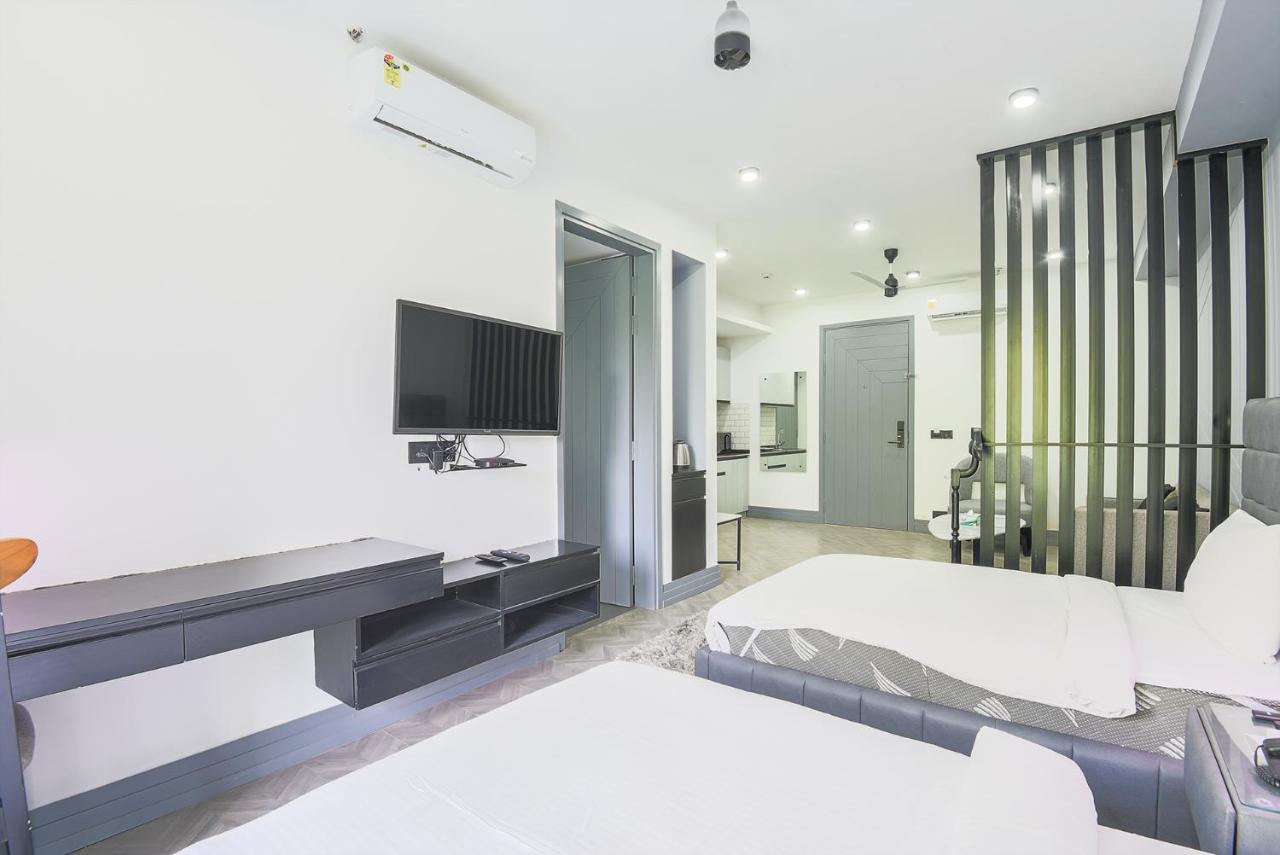 Bedchambers Serviced Apartments - Cyber City غورغاون المظهر الخارجي الصورة